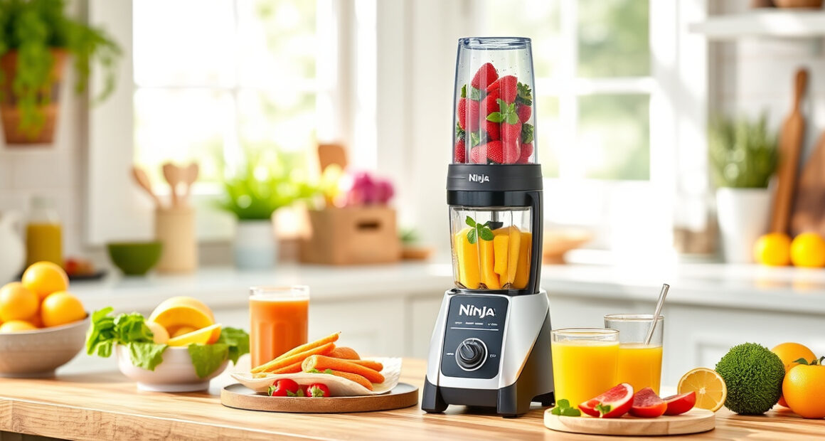 How to Make a Refreshing Summer Smoothie with the Ninja BC151EM Blast Portable Blender