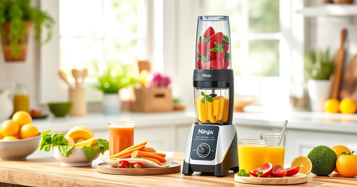 How to Make a Refreshing Summer Smoothie with the Ninja BC151EM Blast Portable Blender
