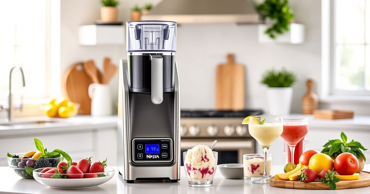 Make Delicious Summer Ice Creams with the Ninja® CREAMi® XL
