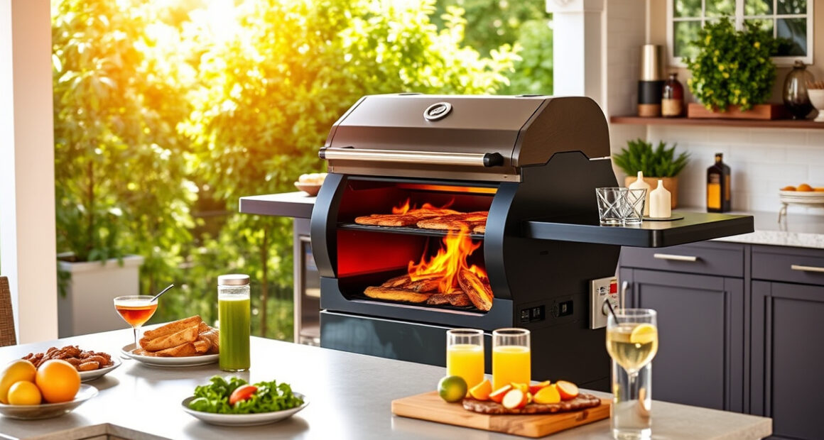 Master Summer BBQ with Ninja OG951 Woodfire Pro Connect Grill