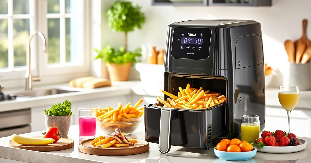 Master Summer BBQs with Ninja DoubleStack XL Smart Air Fryer