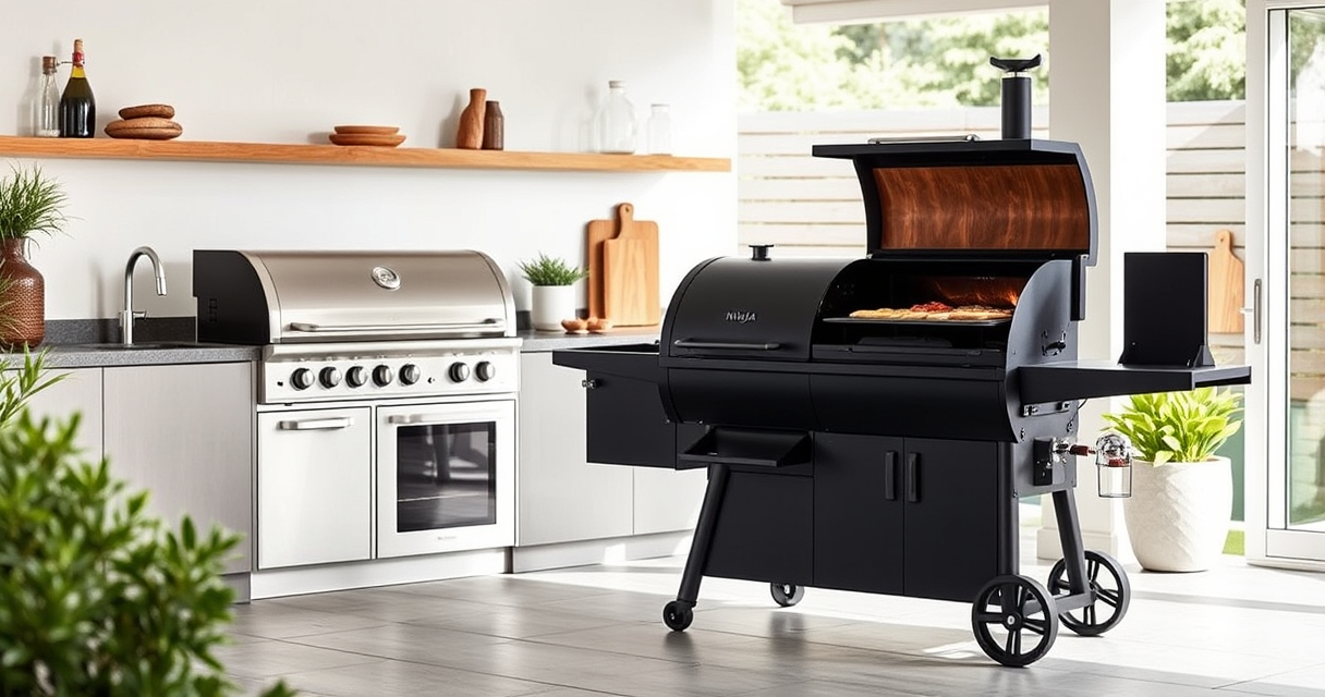 Ninja Outdoor Woodfire Pro XL Grill & Smoker: Summer BBQ Game-Changer