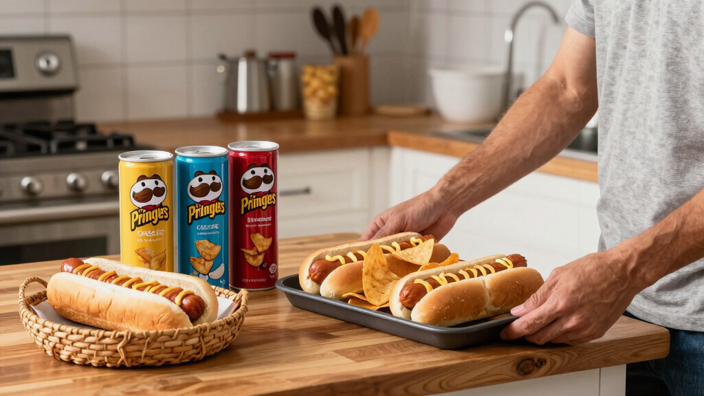 Pringles Just Dropped Hot Dog Buns In Classic Chip Flavors