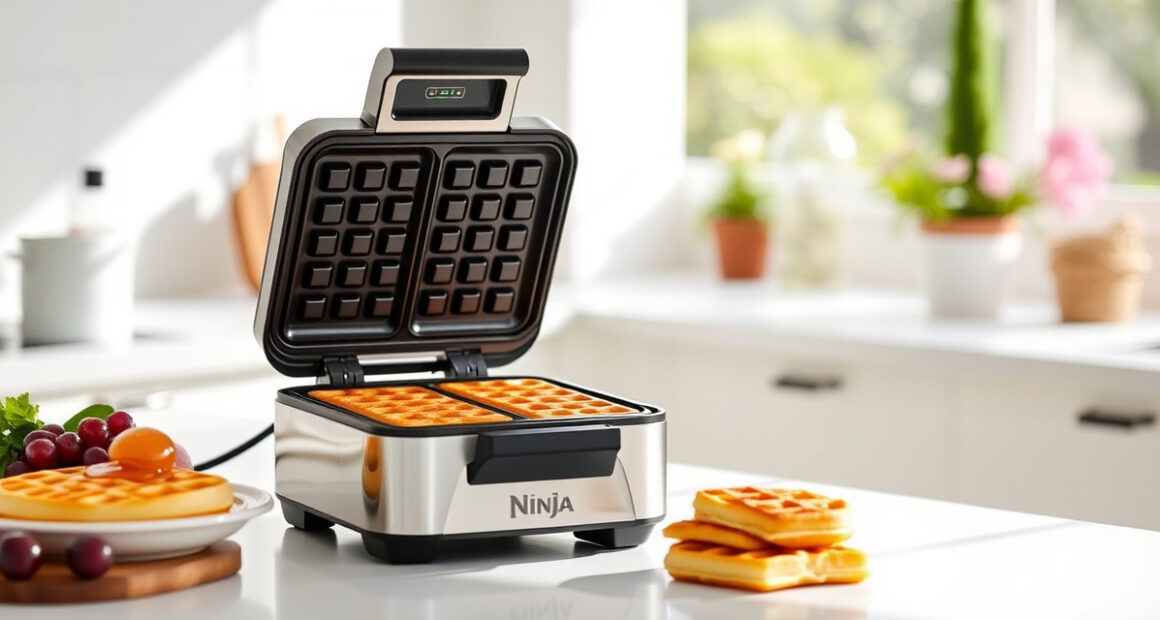 Sizzle Into Summer with the Ninja Belgian Waffle Maker Pro