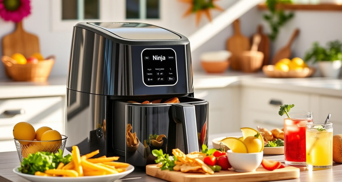 Summer Crispy Chicken Wings with Ninja XL Air Fryer