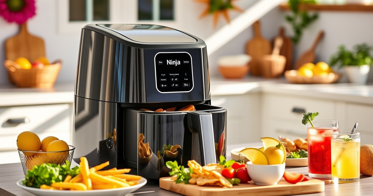 Summer Crispy Chicken Wings with Ninja XL Air Fryer