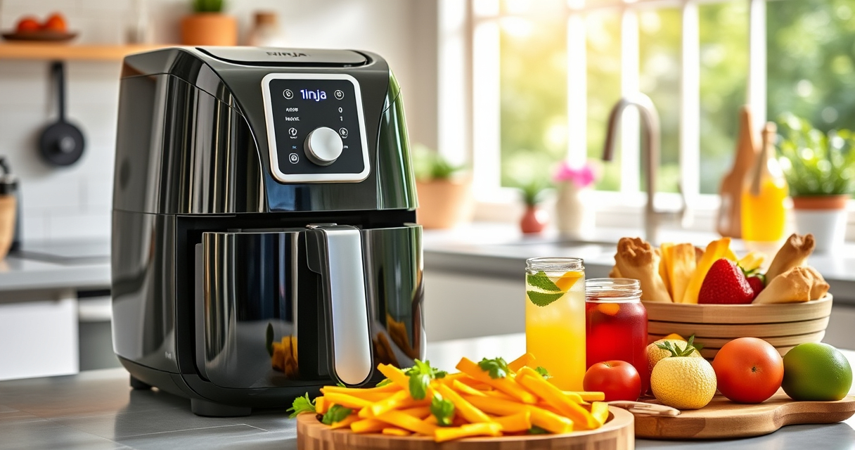 Summer Crispy Chicken Wings with Ninja XL Air Fryer