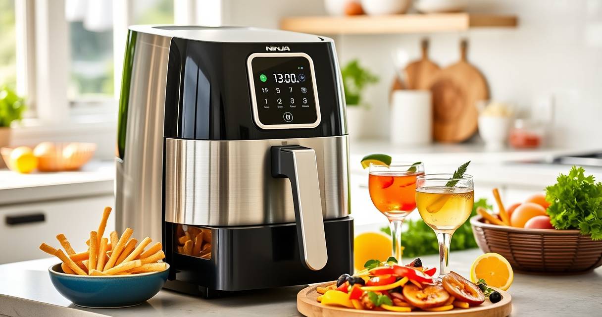 Summer Grilled Chicken with Ninja Foodi Air Fryer & Smart Thermometer