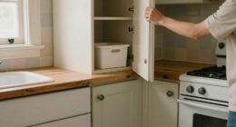 A 1930S Kitchen Felt "Mismatched" — Combining The Laundry Room Fixed It