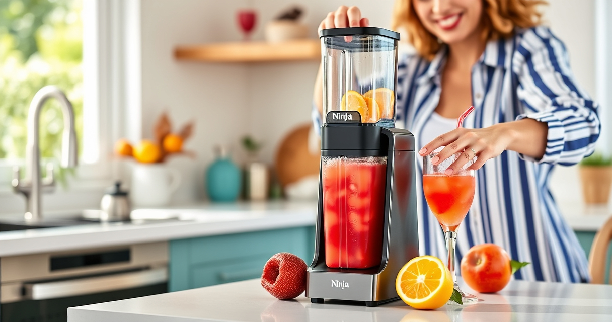 Chill & Mix: Ninja SLUSHi Twist for Summer Frozen Drinks