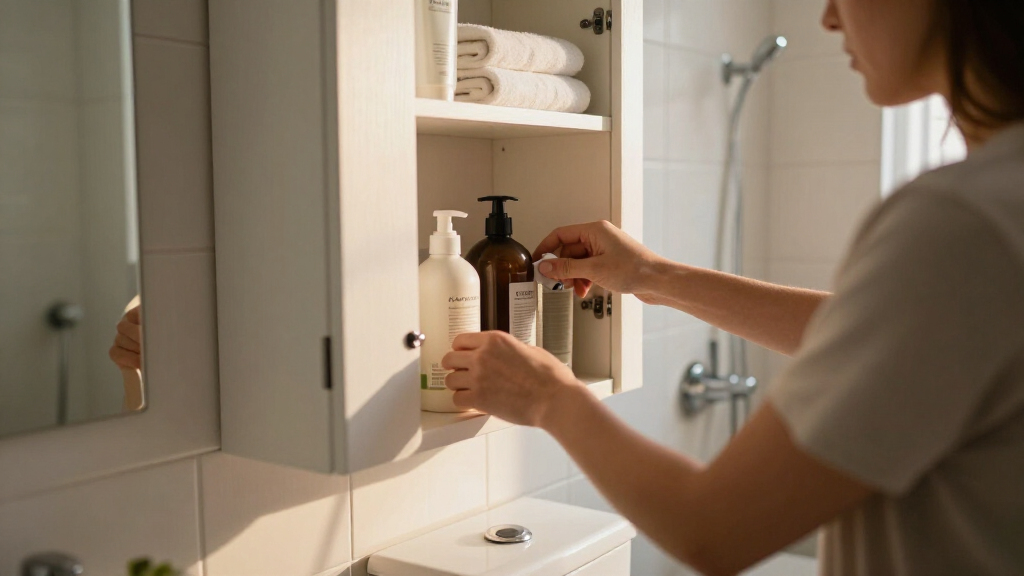 My Bathroom Had Almost No Storage Until I Got An Over-the-Toilet Cabinet