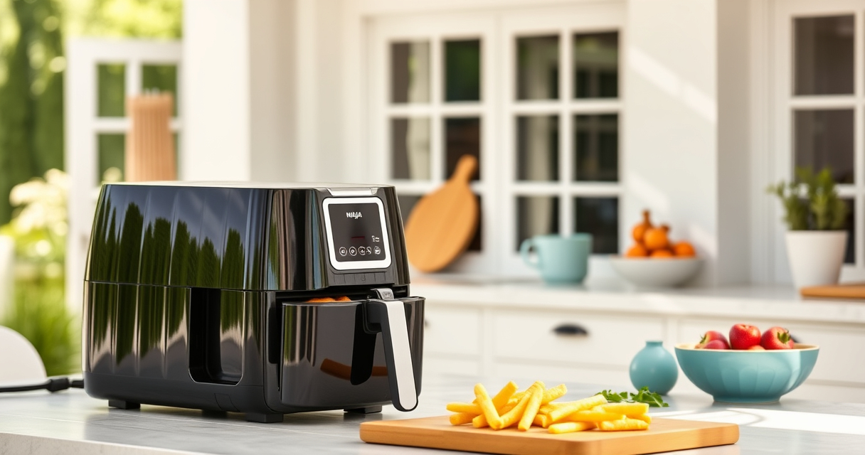 Ninja Air Fryer: Perfect Summer Family Feasts in a Compact Design