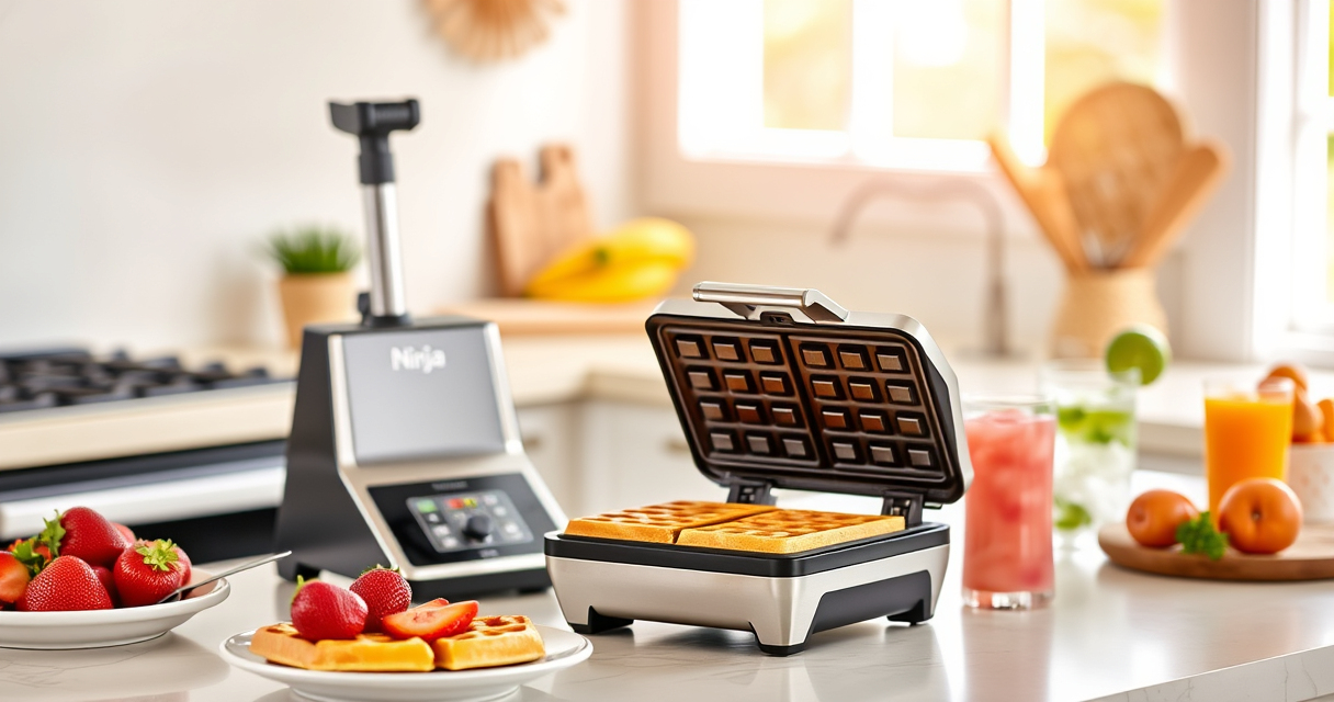 Ninja Belgian Waffle Maker Pro: The Ultimate Summer Waffle Wonder