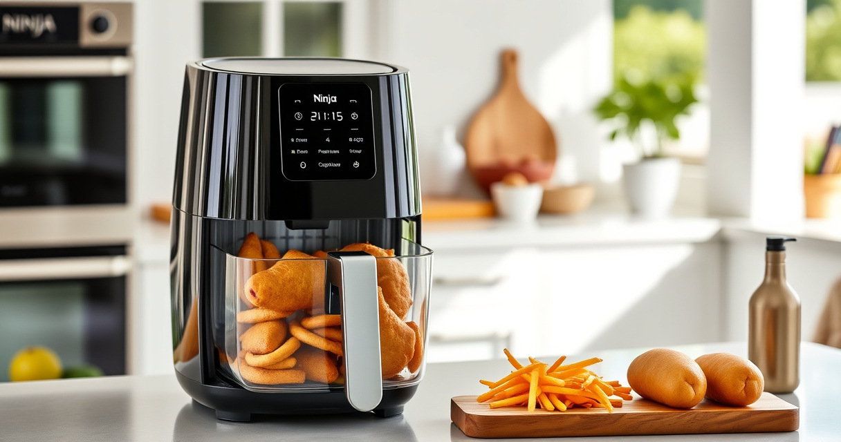 Ninja Crispi 4-in-1 Glass Air Fryer: Perfect for Summer Meal Prep