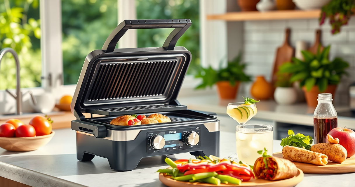 Ninja Foodi Pro 5-in-1 Indoor Grill: The Ultimate Summer Kitchen Companion