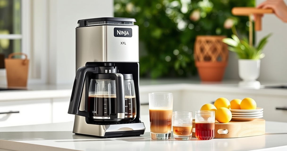 Ninja Hot & Iced XL Coffee Maker: Summer Coffee Versatility