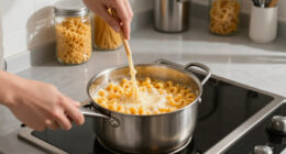 The Secret To The Perfect Mac & Cheese Pull
