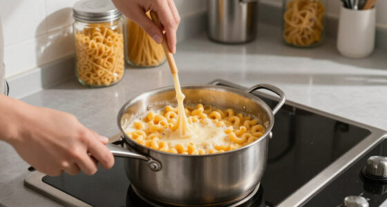 The Secret To The Perfect Mac & Cheese Pull