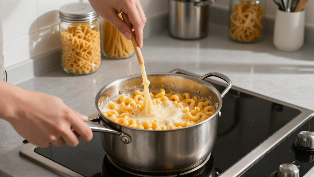 The Secret To The Perfect Mac & Cheese Pull