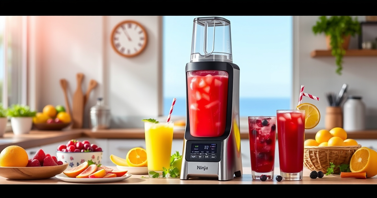 Beat the Heat with the Ninja SLUSHi Frozen Drink Maker