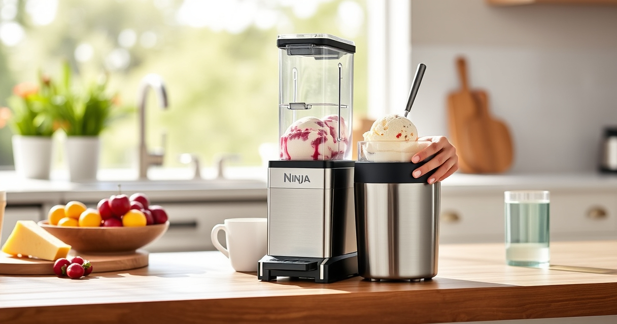 Beat the Summer Heat with the Ninja CREAMi Deluxe Ice Cream Maker