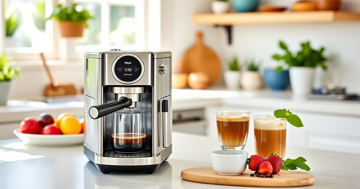Create Refreshing Summer Coffee Drinks with Ninja Luxe Café Mini