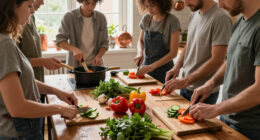 Gathering Around Food
