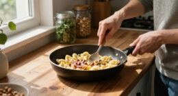 Gnocchi Di Erbette Al Burro, Speck E Nocciole