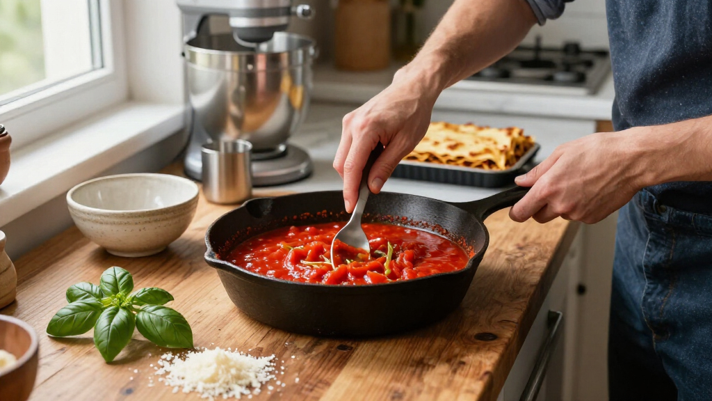 I Never Use Ricotta For The Best-Tasting Lasagna — I Always Swap In This