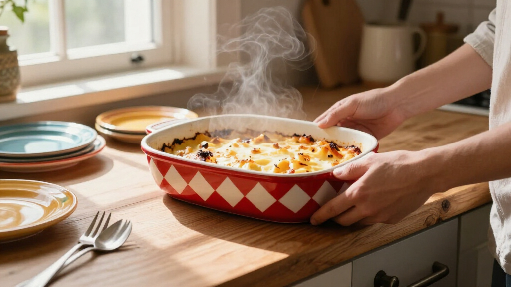 I Replaced My Aging Casserole Dish With This Stunning Retro One