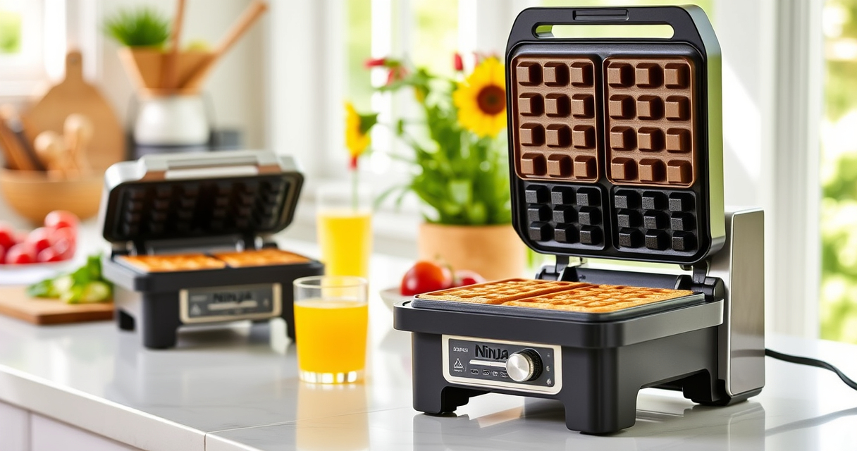 Make Summer Pool Parties Sweet with the Ninja Belgian Waffle Maker Pro