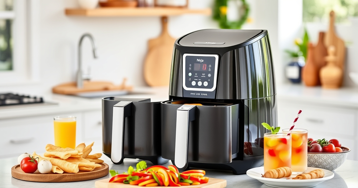 Ninja Air Fryer XL: Effortless Summer Entertaining Made Easy