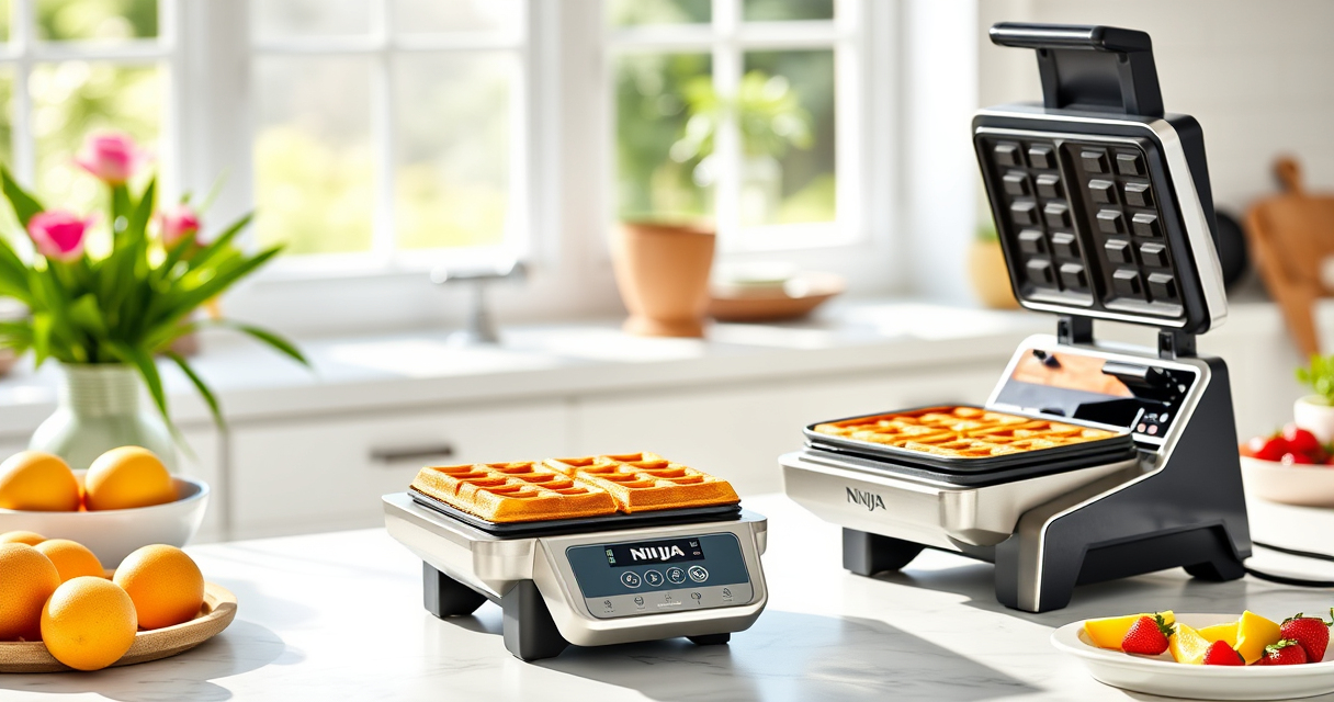 Ninja Belgian Waffle Maker Pro: Perfectly Fluffy Waffles for Summer Mornings