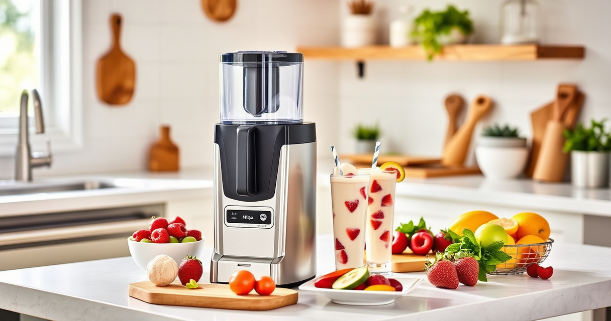 Ninja CREAMi Deluxe: Effortless Summer Party Frozen Treats