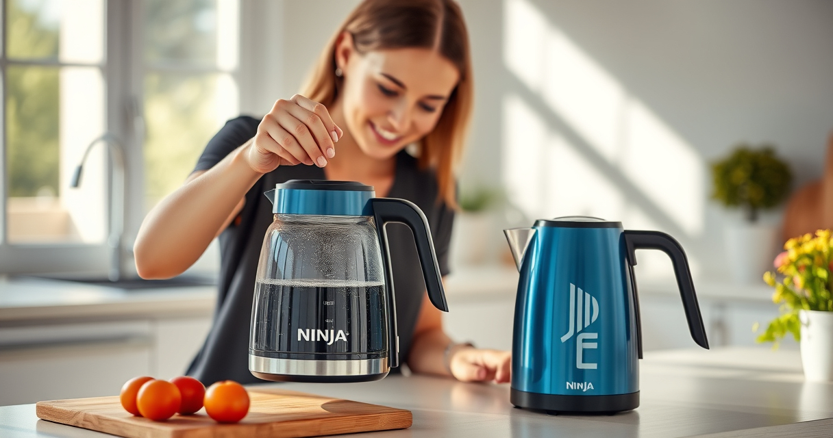 Ninja KT200BL Precision Electric Kettle: Summer Tea & Coffee Companion