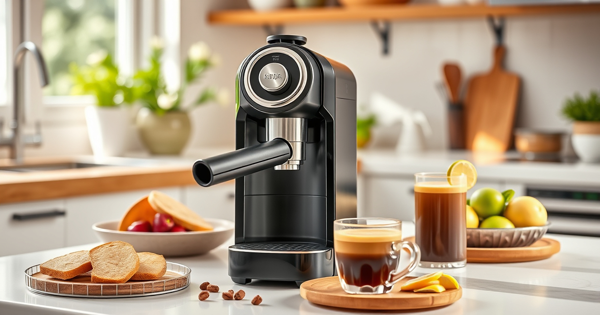Ninja Luxe Café Mini: Perfect Summer Coffee Moments at Home