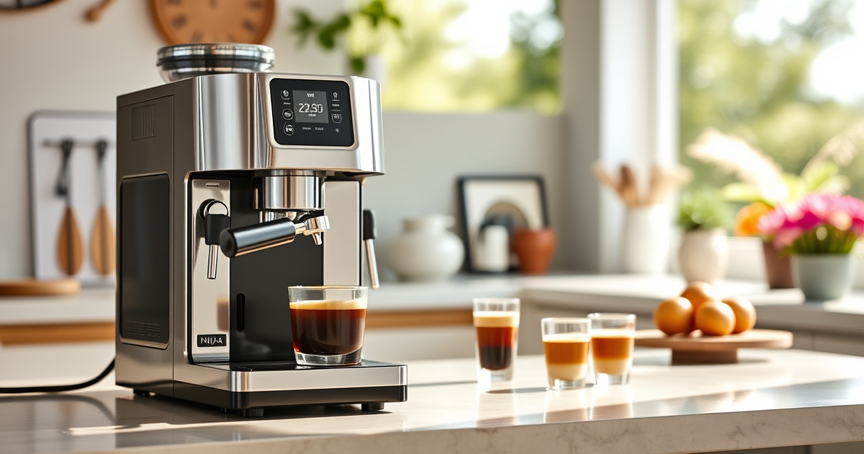 Ninja Luxe Café Premier 3-in-1 Espresso Machine: Your Summer Coffee Companion