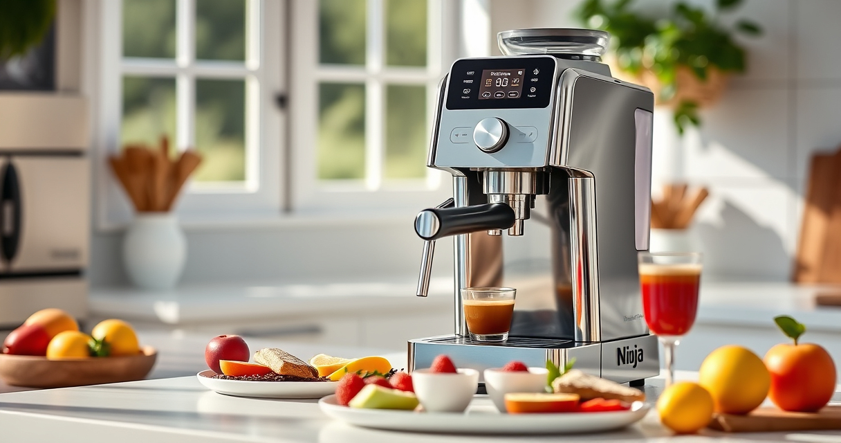 Ninja Luxe Café Premier: Effortless Coffee for Your Summer Pool Party
