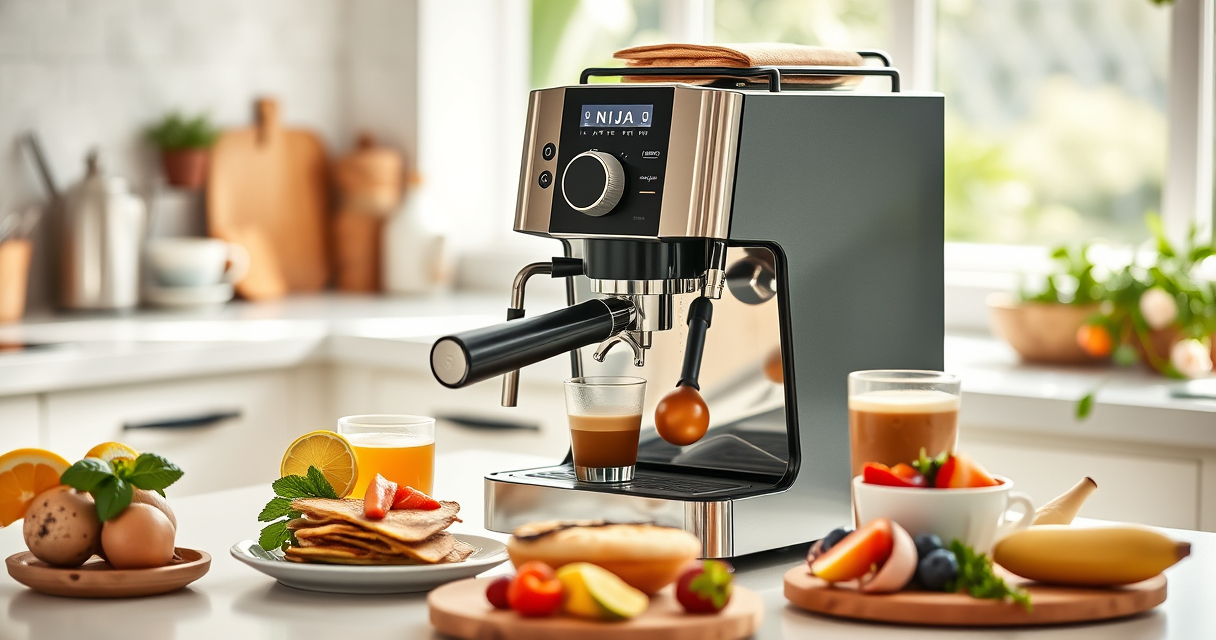 Ninja Luxe Café Pro Espresso Machine by David Beckham: Summer’s Top Coffee Companion