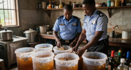 Police Dismantle Large-scale Illicit Alcohol Brewing Network In Nairobi - People Daily