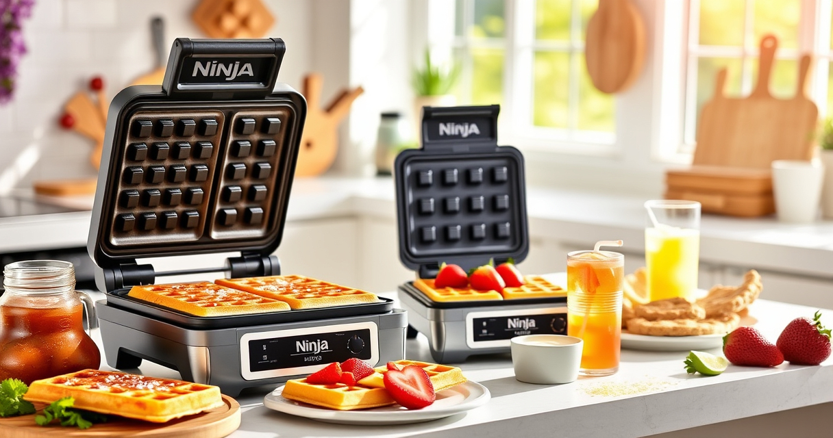Summer Waffle Creations with the Ninja Belgian Waffle Maker Pro