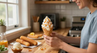 Taco Bell Churro Ice Cream Taco