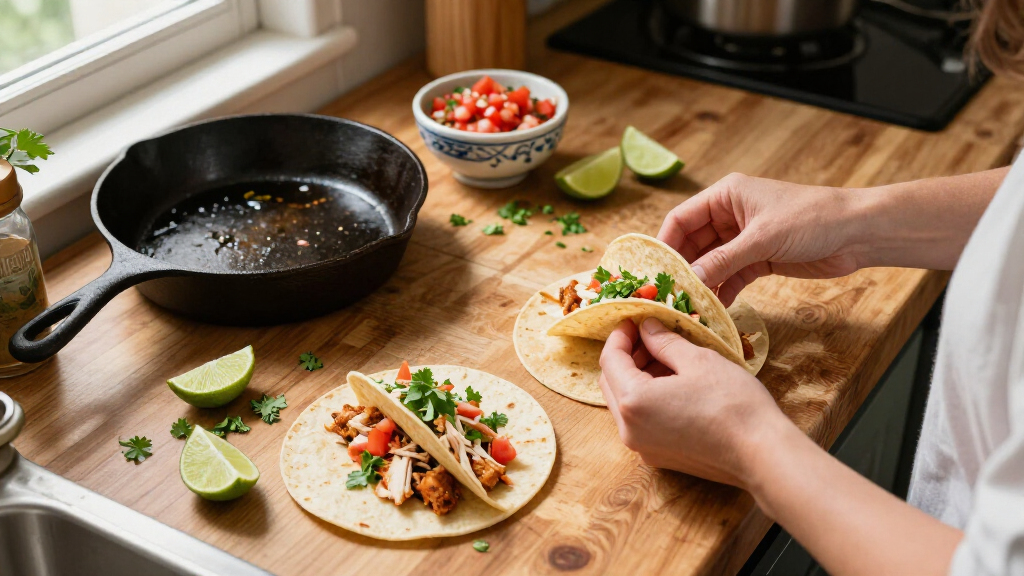 Simple Chicken Tacos