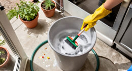 Smelling Your Garbage Cans? The Underrated Trick To Give Them A Deep Clean